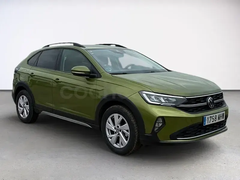 Usado VW Taigo Life 110 CV (80 kW) 2023 Verde SUV