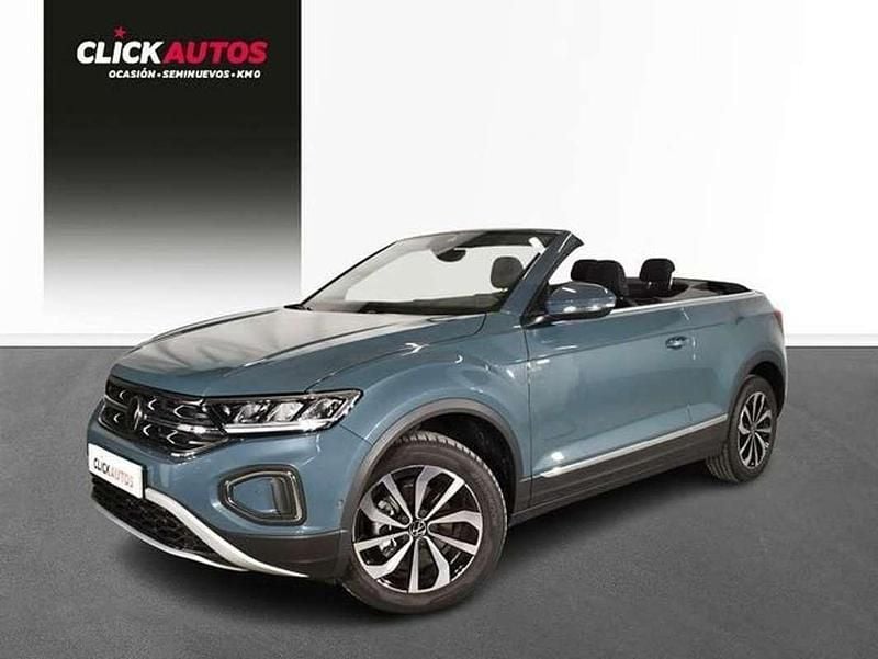 Usado VW T-Roc Cabriolet Style 151 CV (111 kW) 2023 Azul Descapotable