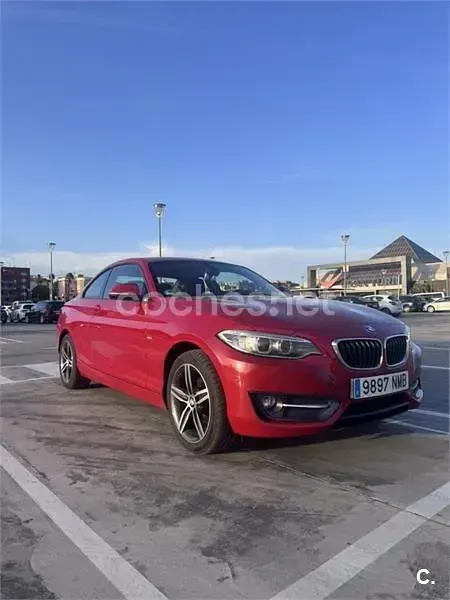 Usado BMW 218 136 HP (100 kW) 2015 Vermelho Coupé