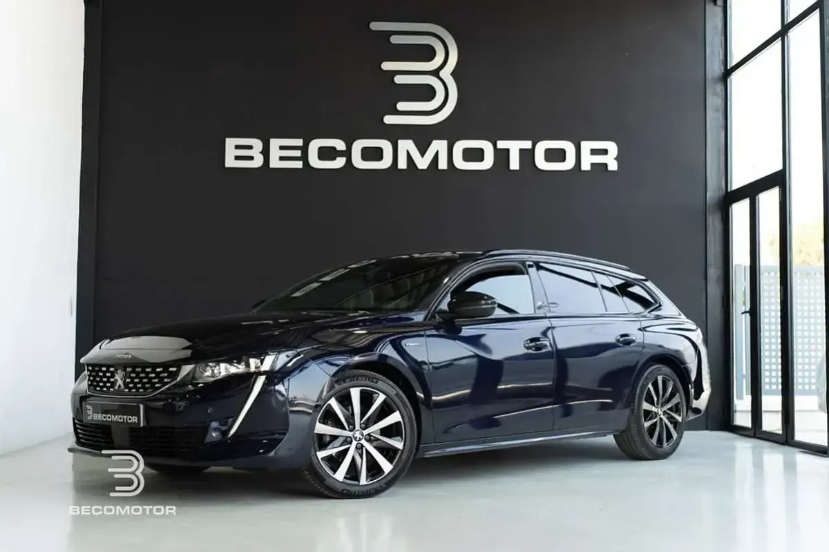 Usado Peugeot 508 SW Active 131 CV (96 kW) 2020 Azul Familiar
