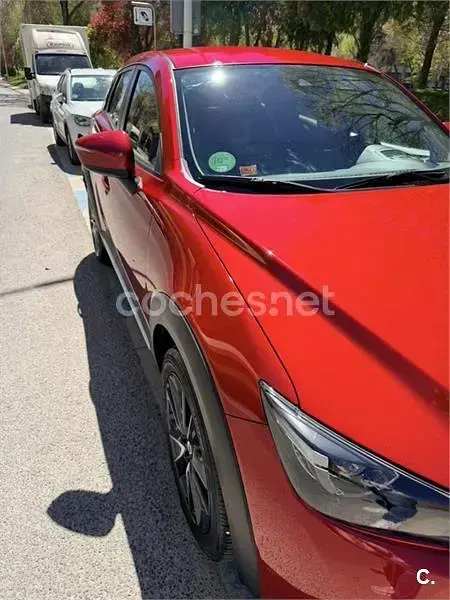 Begagnad Mazda CX-3 Luxury 120 HK (88 kW) 2017 Röd SUV