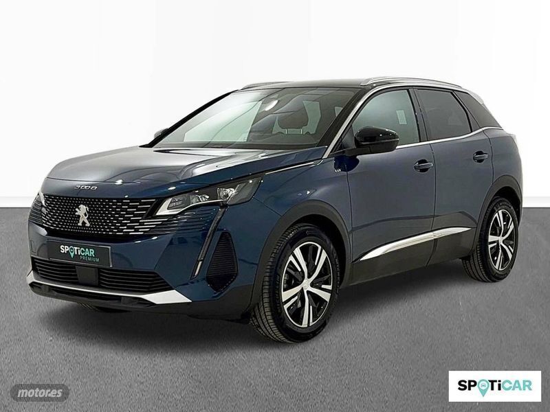 Azul Usado 2024 Peugeot 3008 GT SUV | 26.900 € (Precio justo) - Imagen 1/4