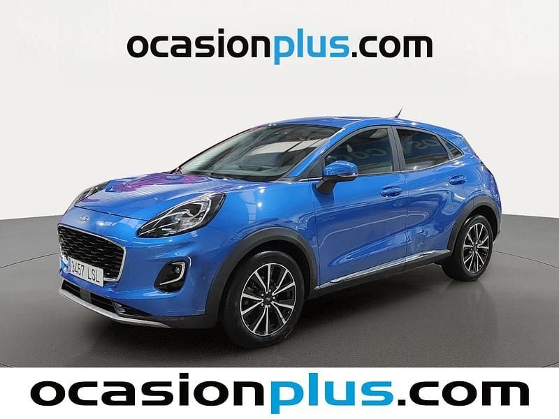 Azul Usado 2021 Ford Puma Titanium Utilitario | 15.719 € (Super precio) - Imagen 1/4