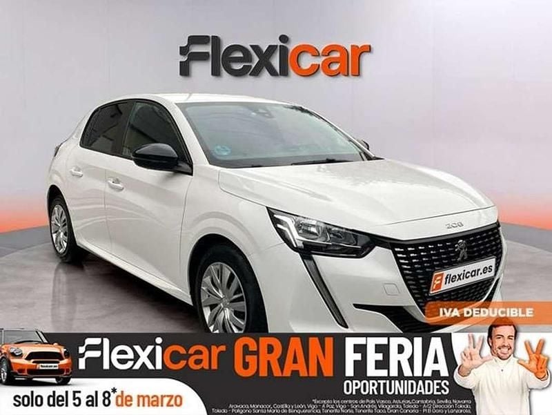 Usado Peugeot 208 Active 100 CV (73 kW) 2022 Blanco Utilitario