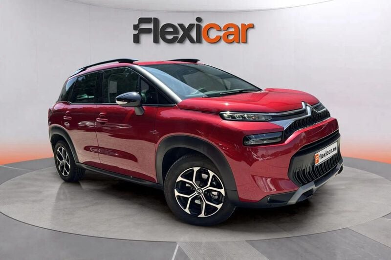 Rojo Usado 2024 Citroën C3 Aircross PureTech SUV | 17.690 € (Precio justo) - Imagen 1/4
