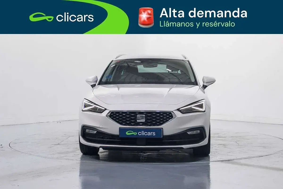 Usado Seat Leon ST XCELLENCE 205 CV (150 kW) 2021 Blanco Familiar