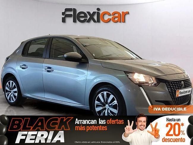 Gris Usado 2020 Peugeot 208 Active Utilitario | 9790 € (Precio justo) - Imagen 1/4