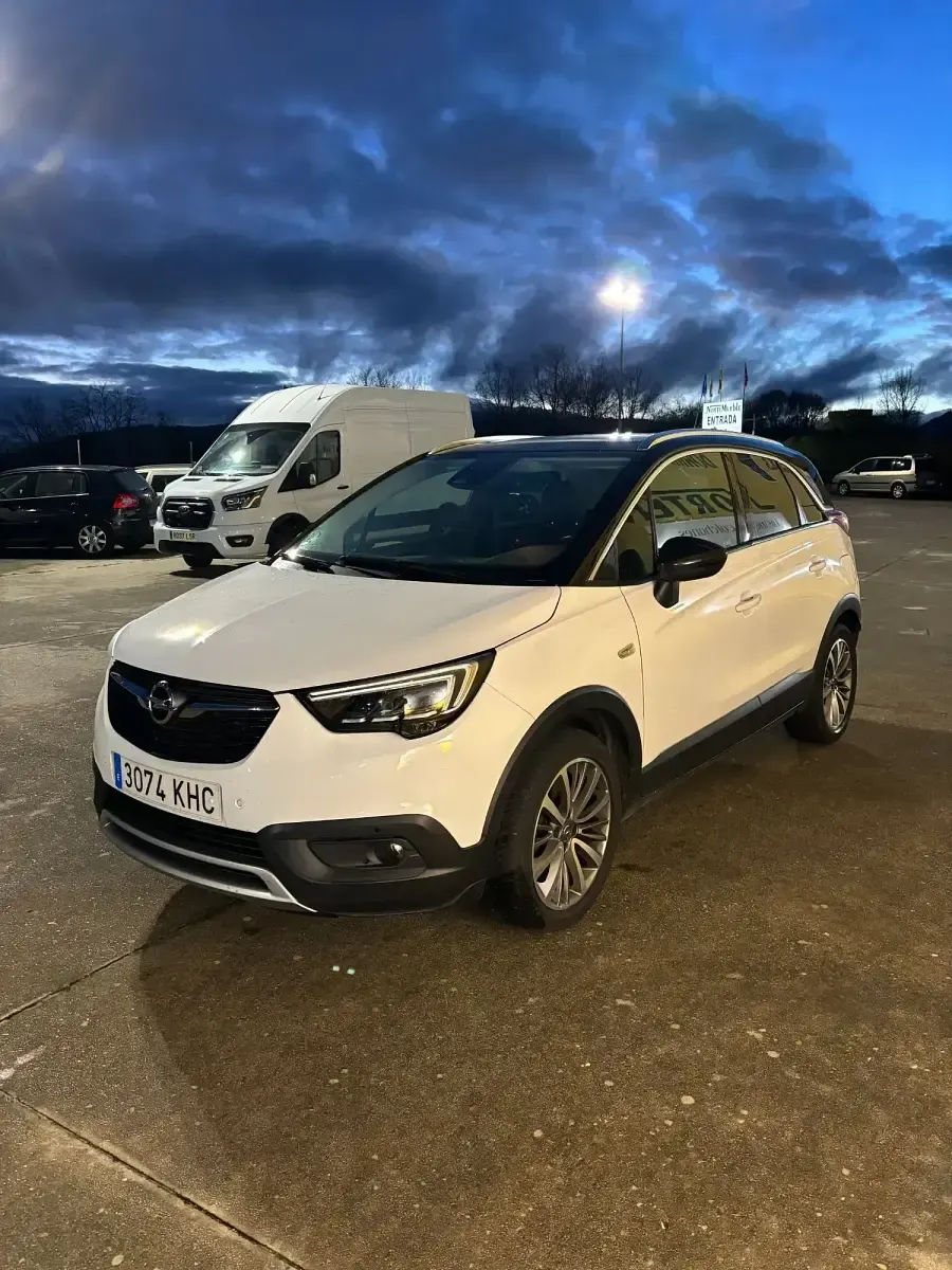 Occasion Opel Crossland X Design Edition 110 PK (80 kW) 2018 Wit SUV
