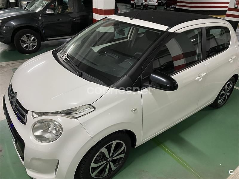 Usado Citroën C1 PureTech 82 CV (60 kW) 2016 Blanco Utilitario