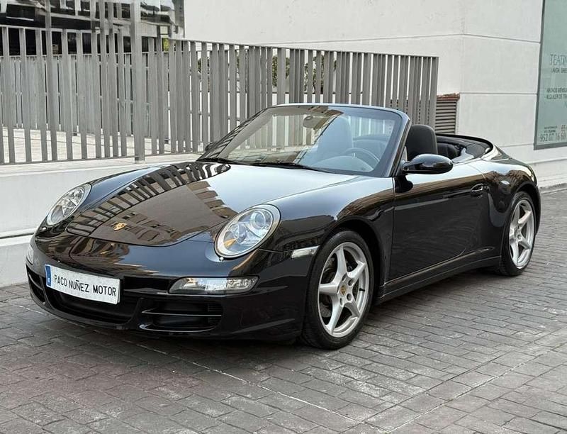 Usado Porsche 911 Carrera 4 Cabriolet 345 CV (253 kW) 2008 Negro Descapotable