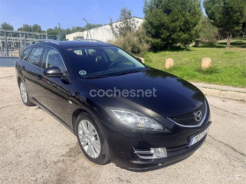 Usado Mazda 6 Luxury 140 CV (102 kW) 2010 Negro Familiar
