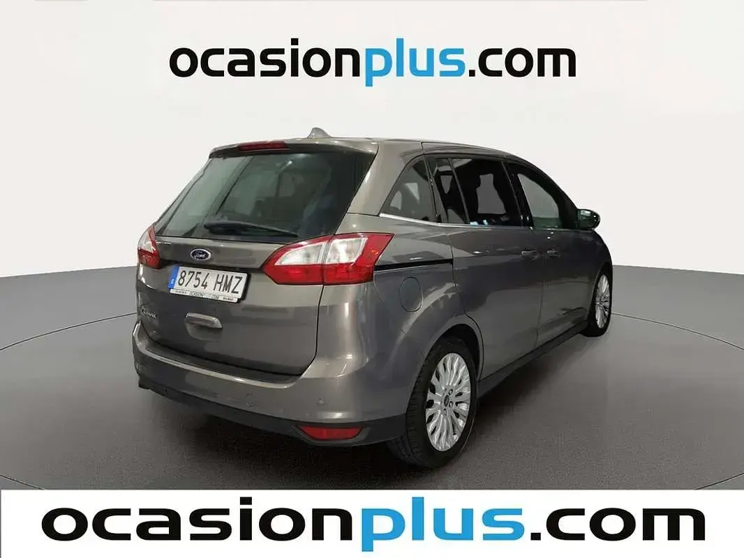 Usado Ford Grand C-Max Titanium 150 CV (110 kW) 2012 Marrón Monovolumen