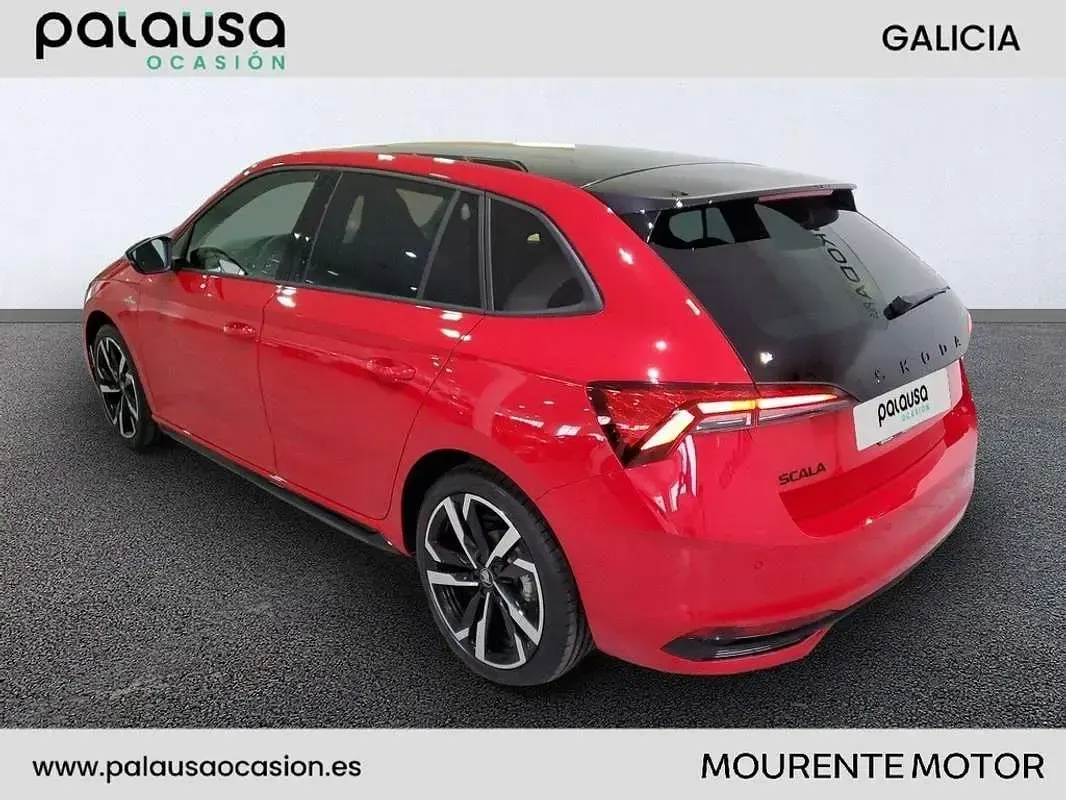 Usado Skoda Scala Monte Carlo 116 CV (85 kW) 2026 Rojo Utilitario