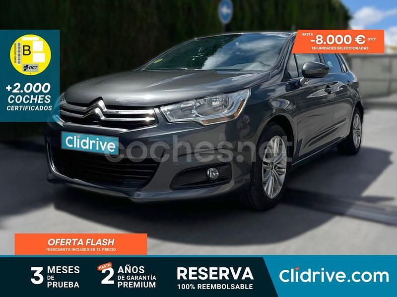 Gris / plata Usado 2014 Citroën C4 Tonic Berlina | 6790 € (Precio justo) - Imagen 1/3