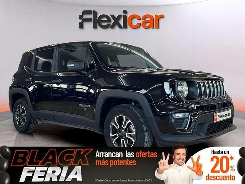 Negro Usado 2019 Jeep Renegade SUV | 13.390 € (Precio justo) - Imagen 1/4
