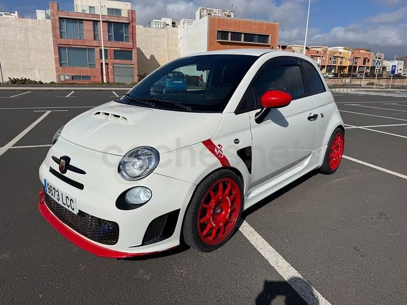 Usado Abarth 500 135 CV (99 kW) 2009 Blanco Utilitario