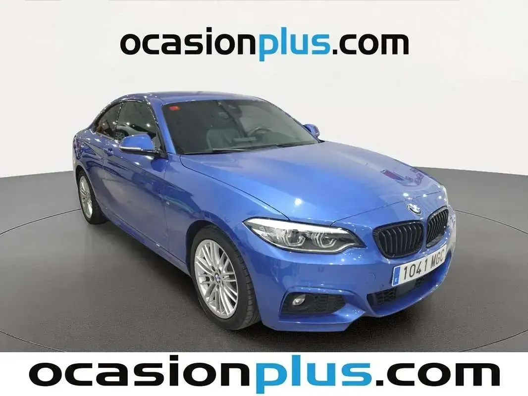 Usado BMW 220 184 CV (135 kW) 2019 Azul Coupe