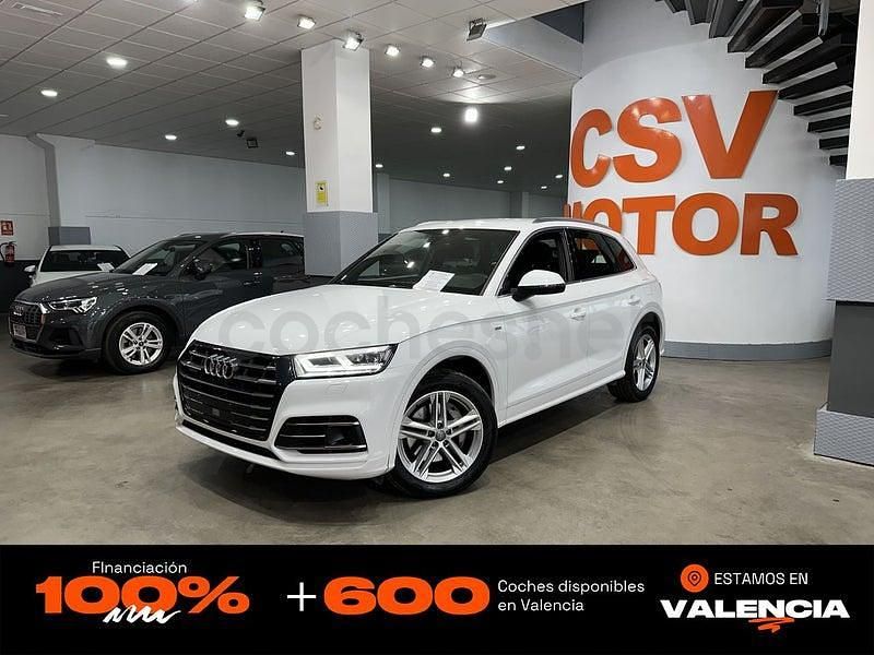 Blanco Usado 2021 Audi Q5 S-Line SUV | 35.850 € (Super precio) - Imagen 1/4