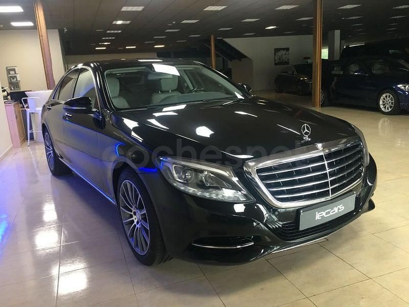 Usado Mercedes S350 258 CV (189 kW) 2013 Negro Berlina