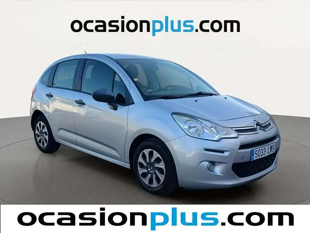 Usado Citroën C3 Attraction 68 CV (50 kW) 2014 Gris Utilitario
