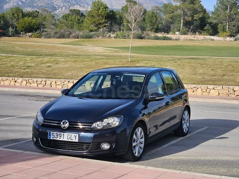 Usado VW Golf VI GT 140 CV (102 kW) 2009 Negro Utilitario