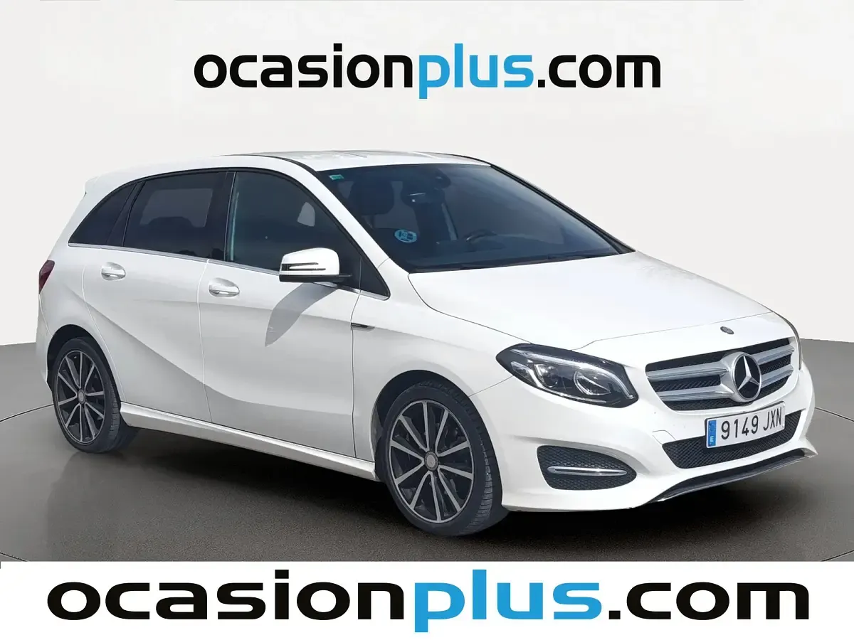 Usado Mercedes B200 136 CV (100 kW) 2017 Blanco Utilitario