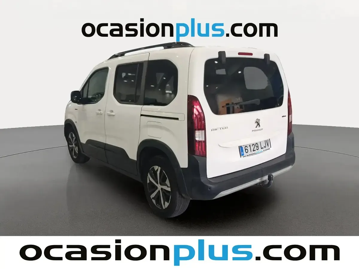 Usado Peugeot Rifter GT-line 130 CV (95 kW) 2020 Blanco Monovolumen