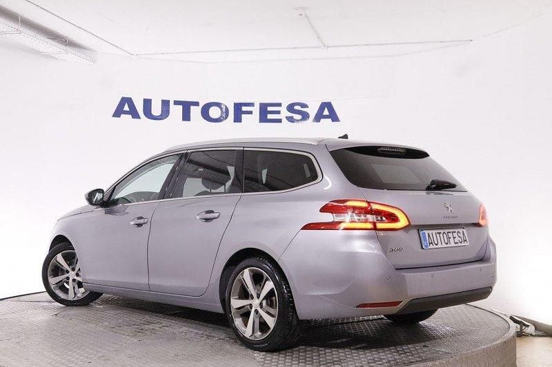 Usado Peugeot 308 Allure 130 CV (95 kW) 2019 Gris Familiar
