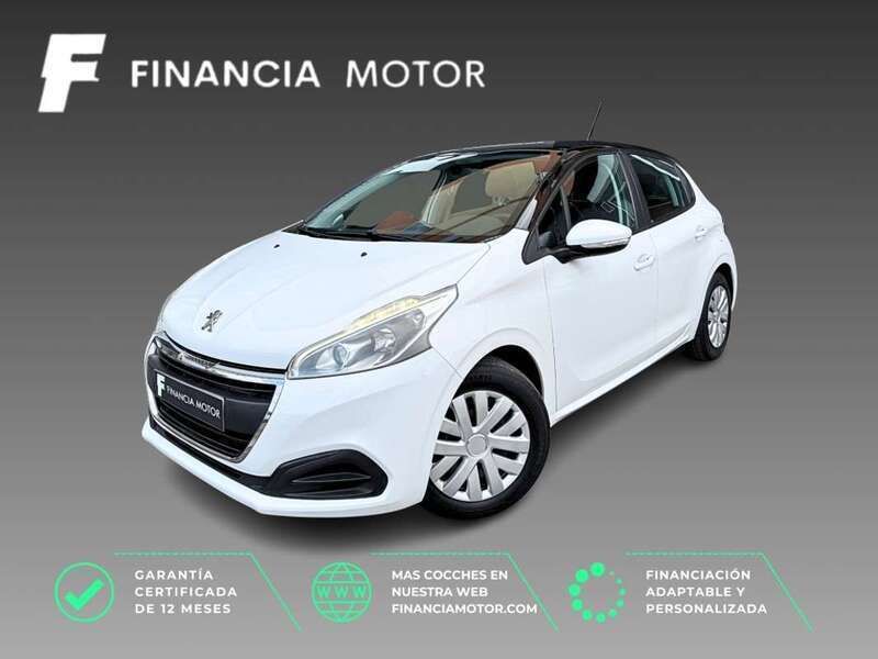 Blanco Usado 2016 Peugeot 208 Style Utilitario | 7490 € (Precio justo) - Imagen 1/3