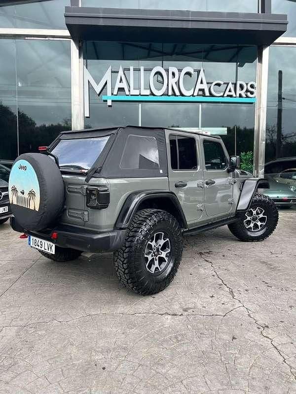 Usado Jeep Wrangler Unlimited Rubicon 268 CV (197 kW) 2021 Gris SUV