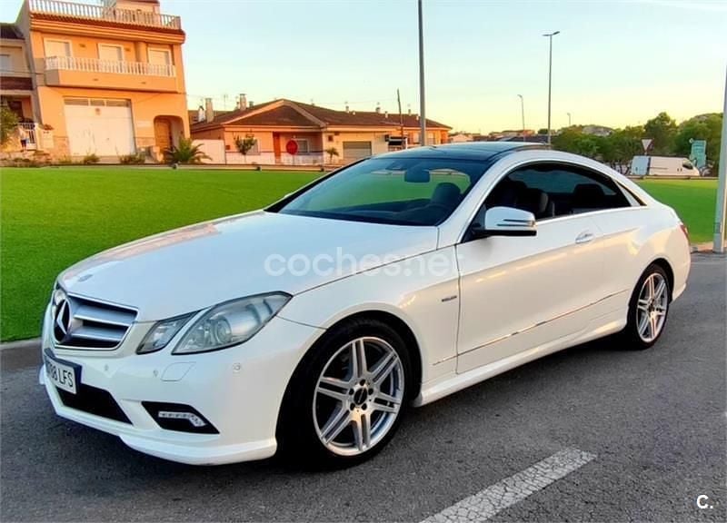 Blanco Usado 2010 Mercedes E350 Elegance Coupe | 10.000 € (Super precio) - Imagen 1/4