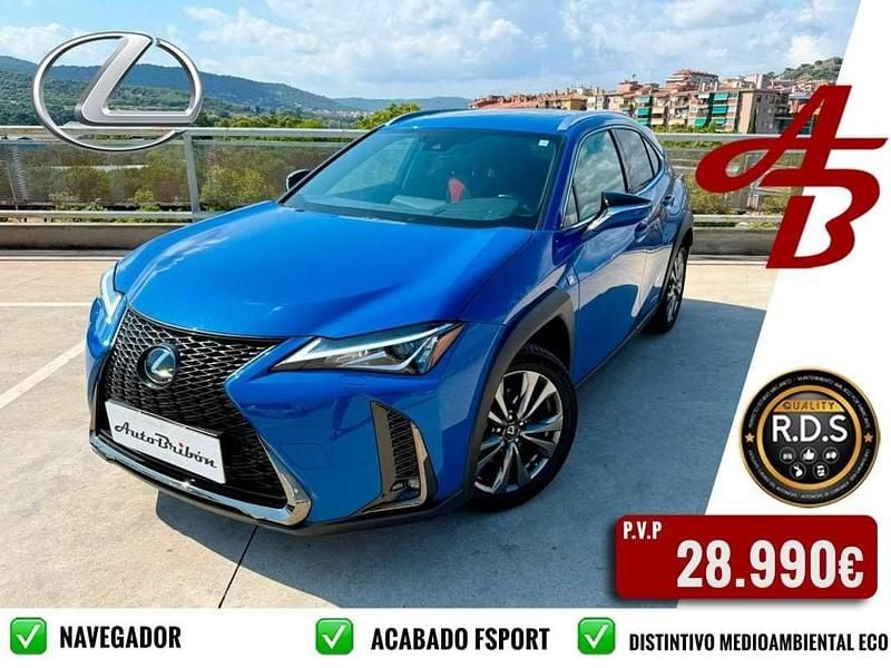 Azul Usado 2021 Lexus UX 250h Sport Line SUV | 28.990 € (Caro) - Imagen 1/4