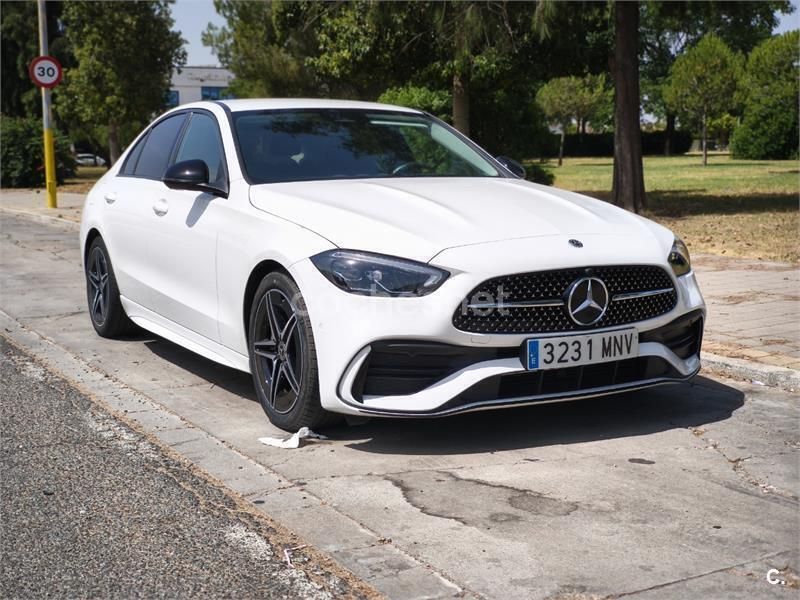 Blanco Usado 2024 Mercedes C200 Berlina | 42.900 € (Precio justo) - Imagen 1/4