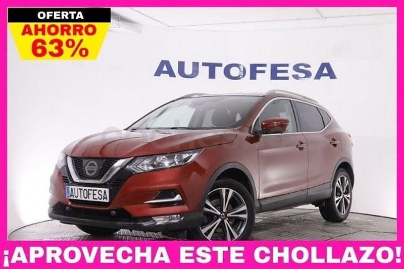 Usado Nissan Qashqai N-Connecta 110 CV (80 kW) 2017 Granate SUV