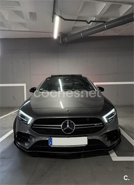 Usado Mercedes A35 AMG 306 CV (225 kW) 2019 Gris / plata Berlina