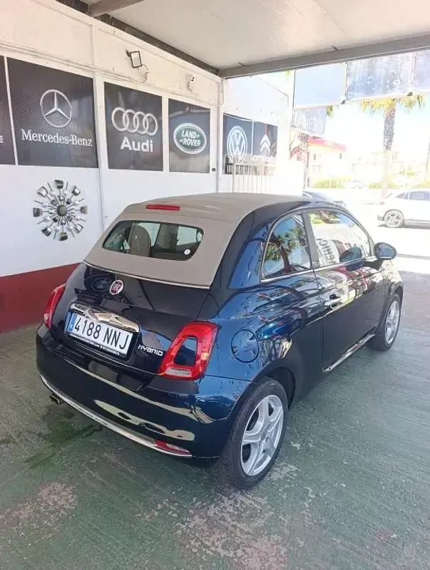Usado Fiat 500e Icon 69 kW (95 CV) 2022 Azul Descapotable