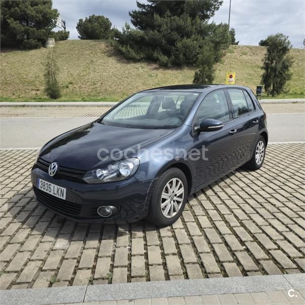 Azul Usado 2009 VW Golf VI Advance Berlina | 6600 € (Precio justo) - Imagen 1/4