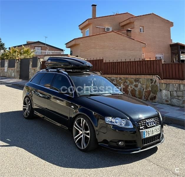 Usado Audi A4 S-Line 170 CV (125 kW) 2007 Negro Familiar