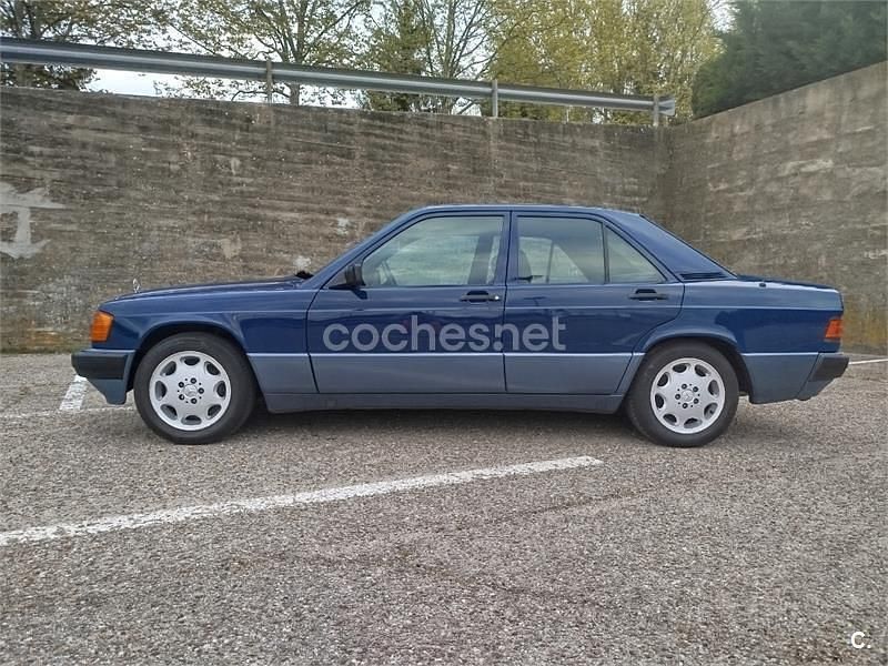 Azul Usado 1991 Mercedes 190 Berlina | 3600 € - Imagen 1/4
