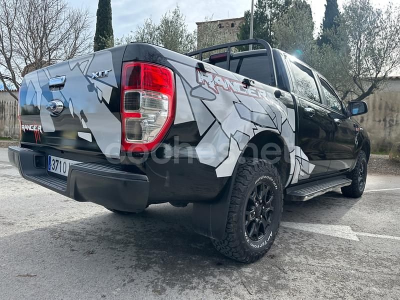 Usado Ford Ranger XLT 160 CV (117 kW) 2019 Negro Recogida