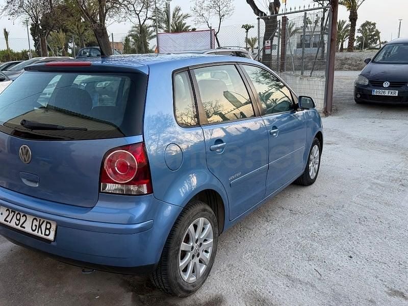 Usado VW Polo GT 80 CV (58 kW) 2009 Azul Utilitario
