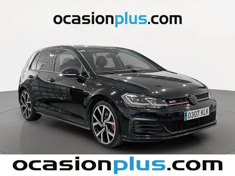 Usado VW Golf VII GTI 245 CV (180 kW) 2018 Negro Utilitario