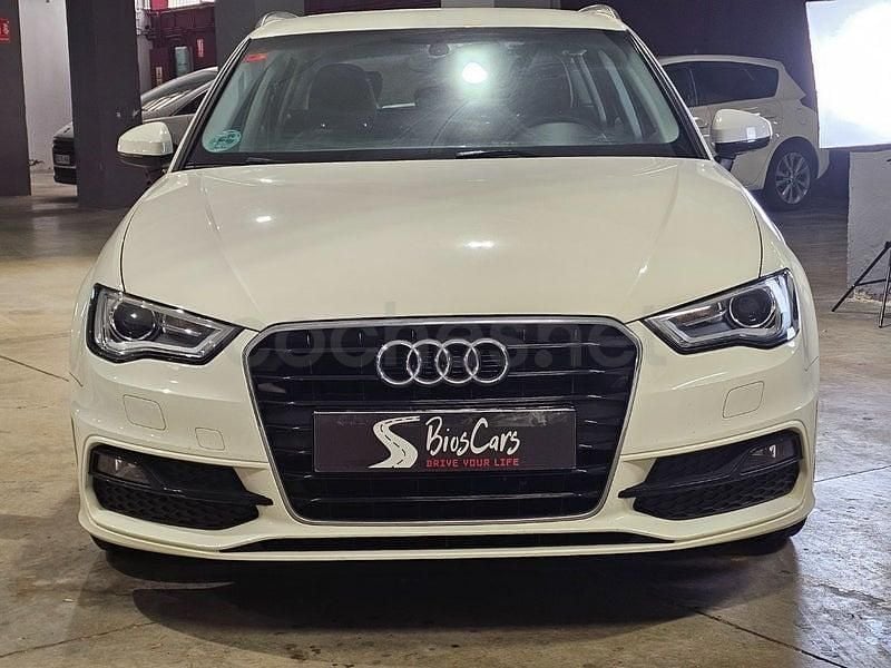 Usado Audi A3 S-Line 110 CV (80 kW) 2015 Blanco Berlina