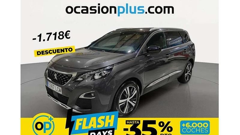 Usado Peugeot 5008 GT-line 131 CV (96 kW) 2019 Plateado SUV