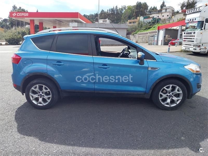 Usado Ford Kuga Titanium 140 CV (102 kW) 2009 Azul SUV