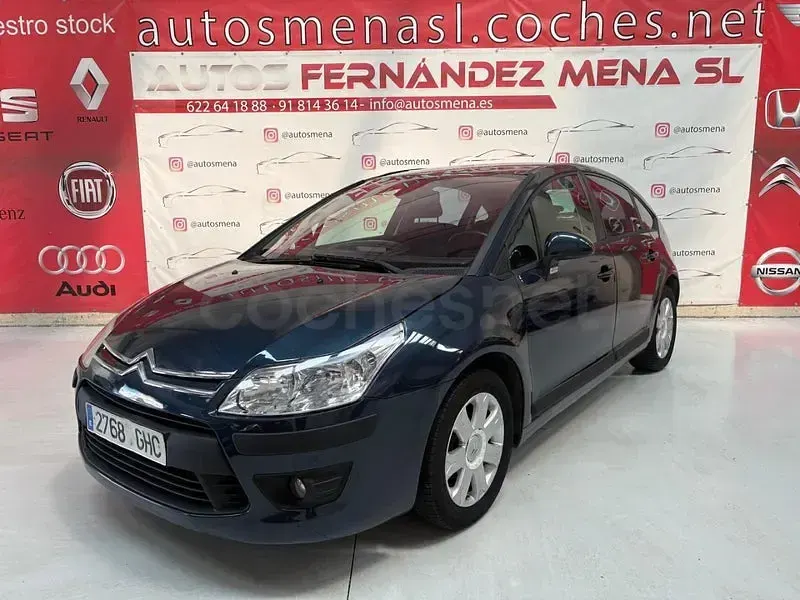 Usado Citroën C4 120 CV (88 kW) 2008 Azul Berlina