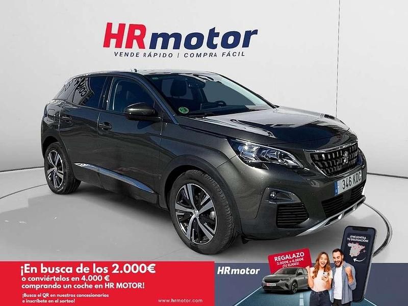 Gris Usado 2017 Peugeot 3008 Allure SUV | 10.890 € (Super precio) - Imagen 1/4
