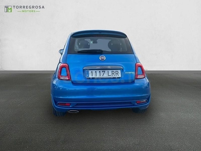 Usado Fiat 500 Sport 70 CV (51 kW) 2021 Azul Berlina