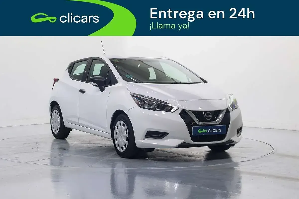 Usado Nissan Micra Visia 73 CV (53 kW) 2017 Blanco Utilitario