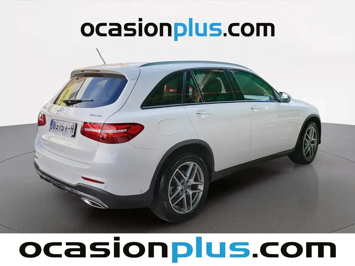 Usado Mercedes GLC250 211 CV (155 kW) 2018 Blanco SUV